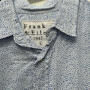 Frank & Eileen men’s shirt large. Good condition, no stains